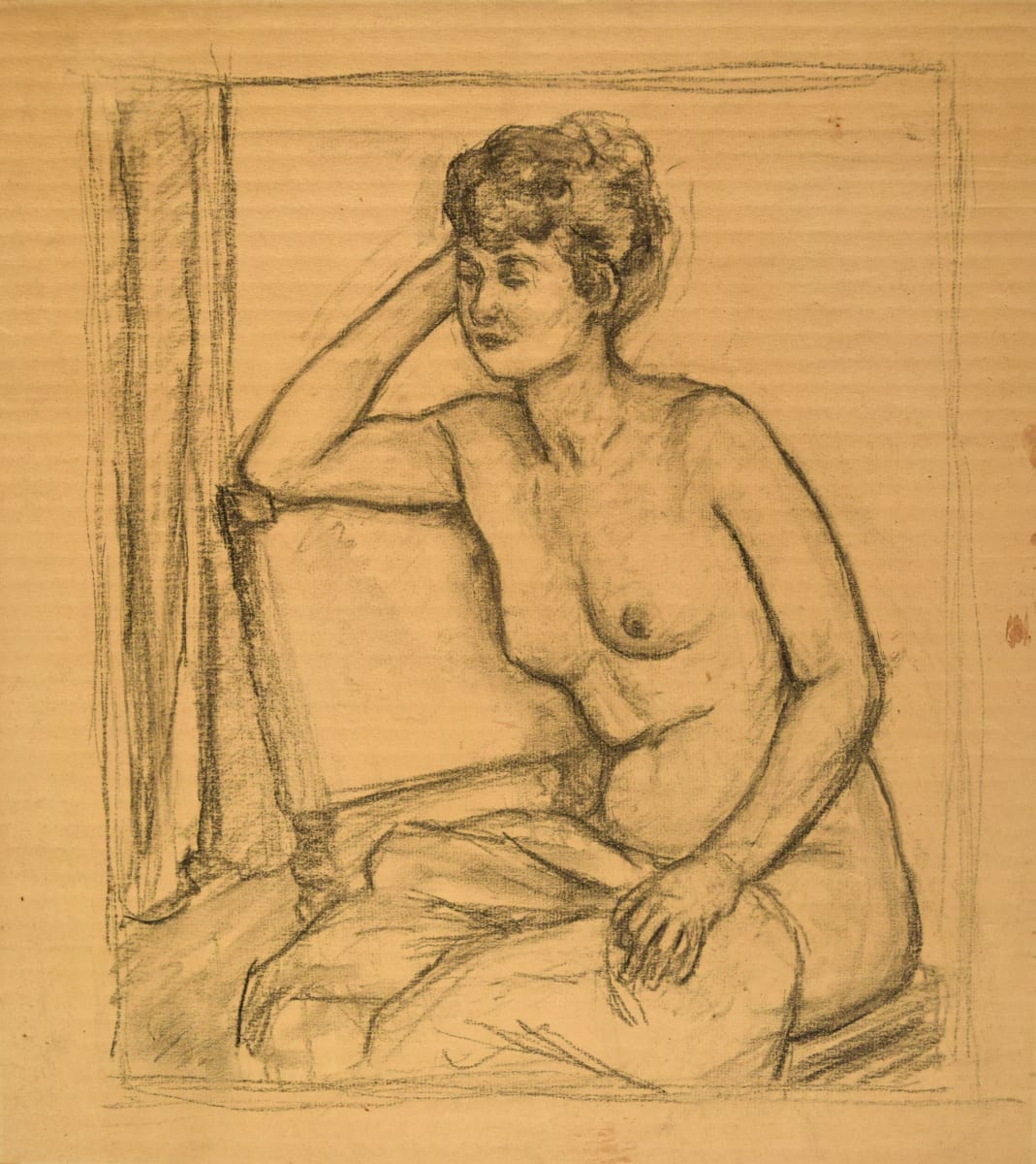Female Nude, seated by Arthur Colen 