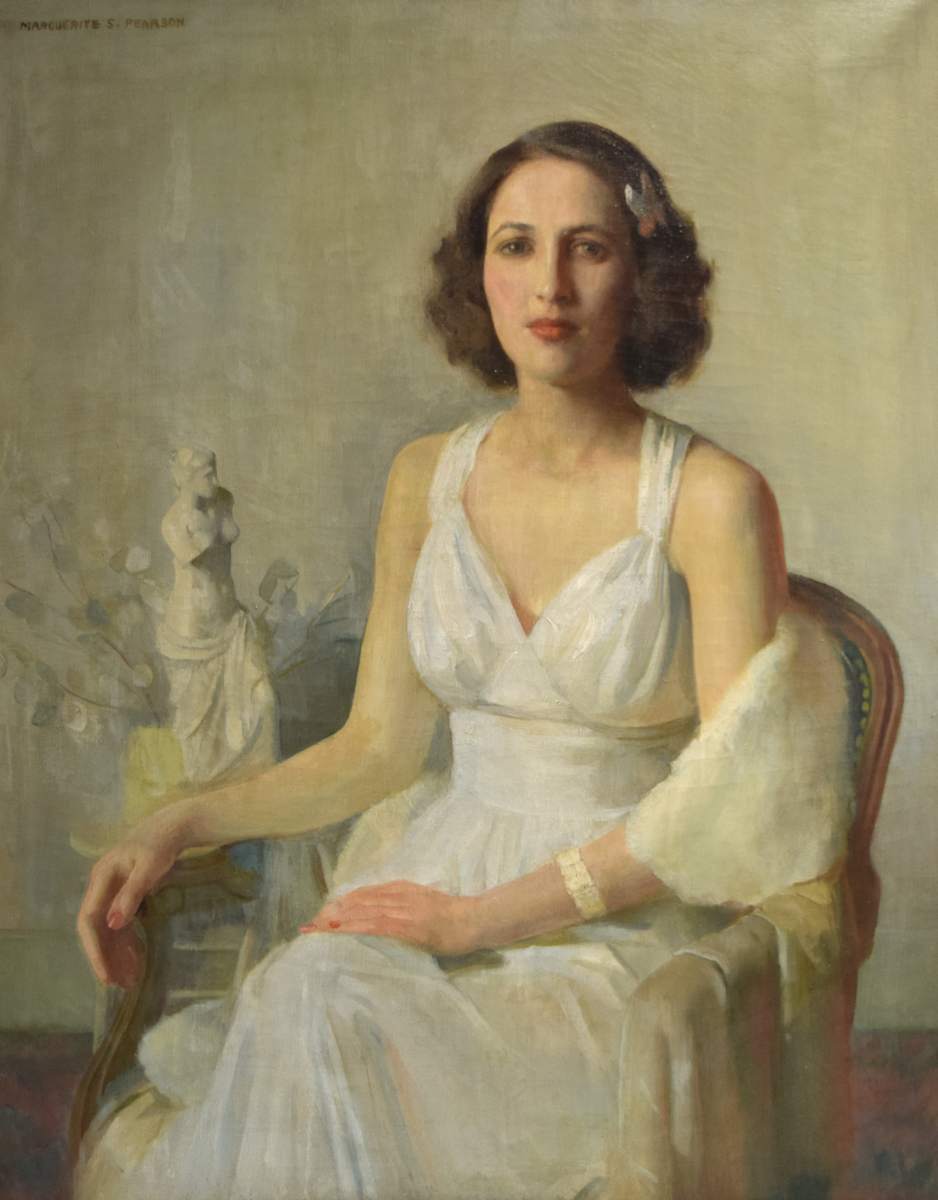 Portrait of Marguerete Pearson by Margaret Fitzhugh Browne, Image 1.