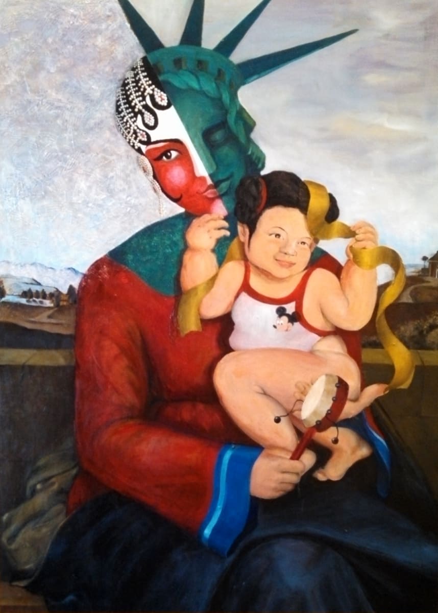 The Small Cowper Madonna by Chun Peng Hui 