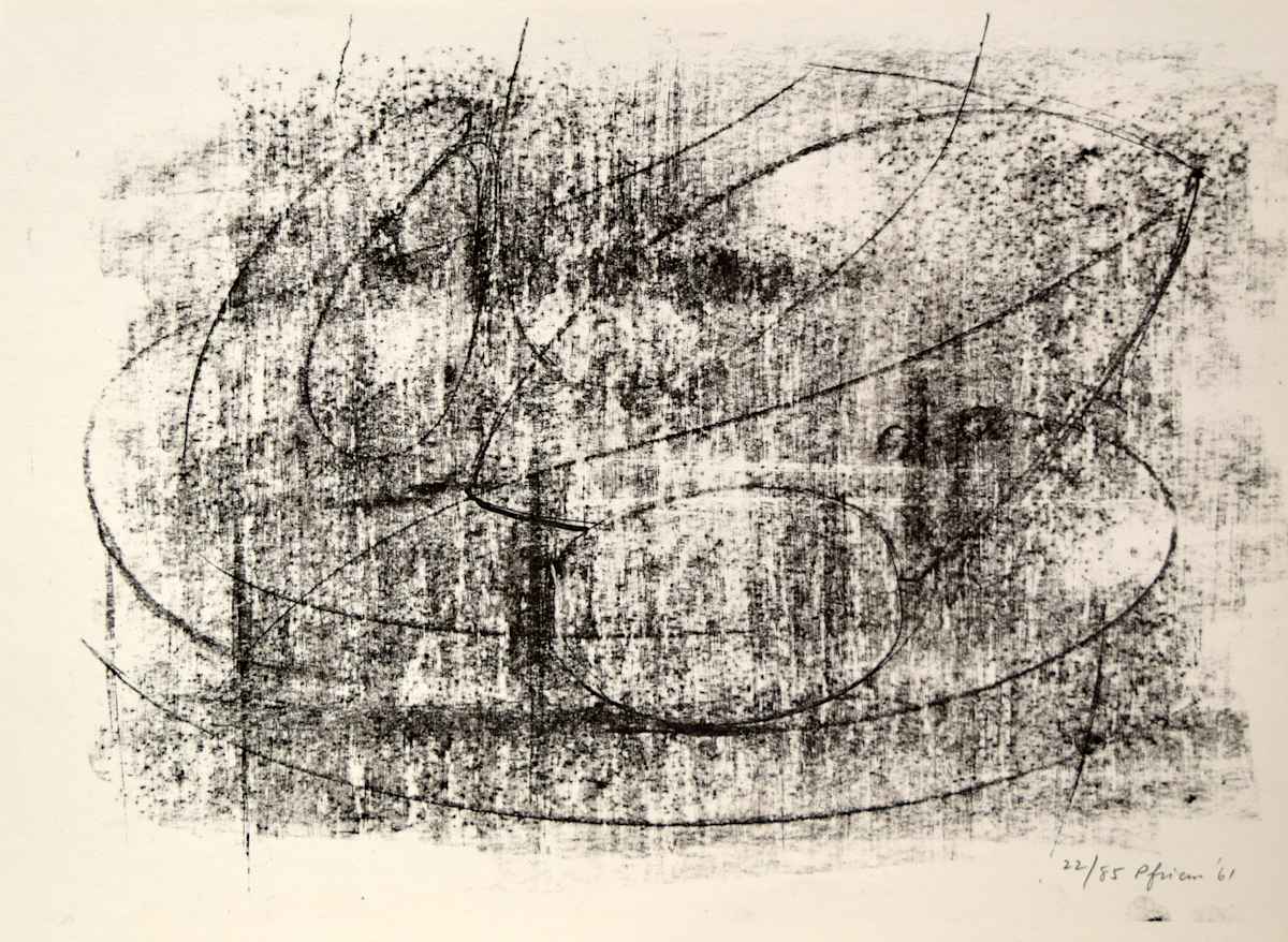 Rubbing #3 by Bernard Pfriem, Image 1.