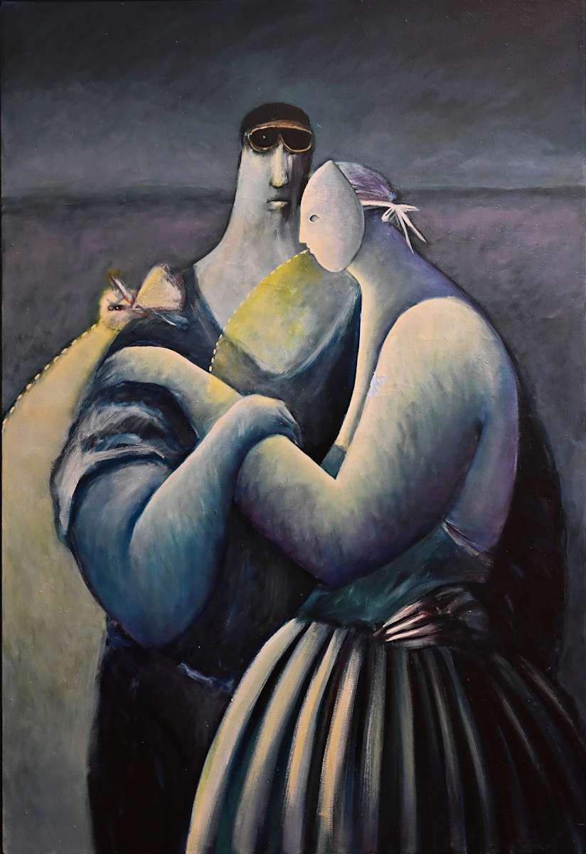 Untitled (The Couple) by Brenda Atwood Pinardi, Image 1.