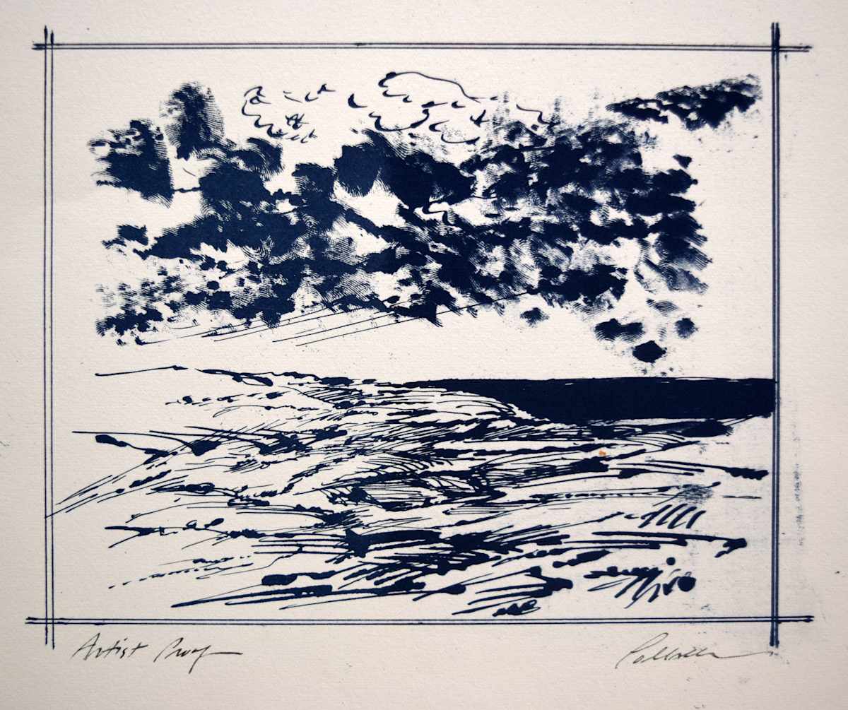 Landscape with Clouds by Reginald Pollack, Image 1.