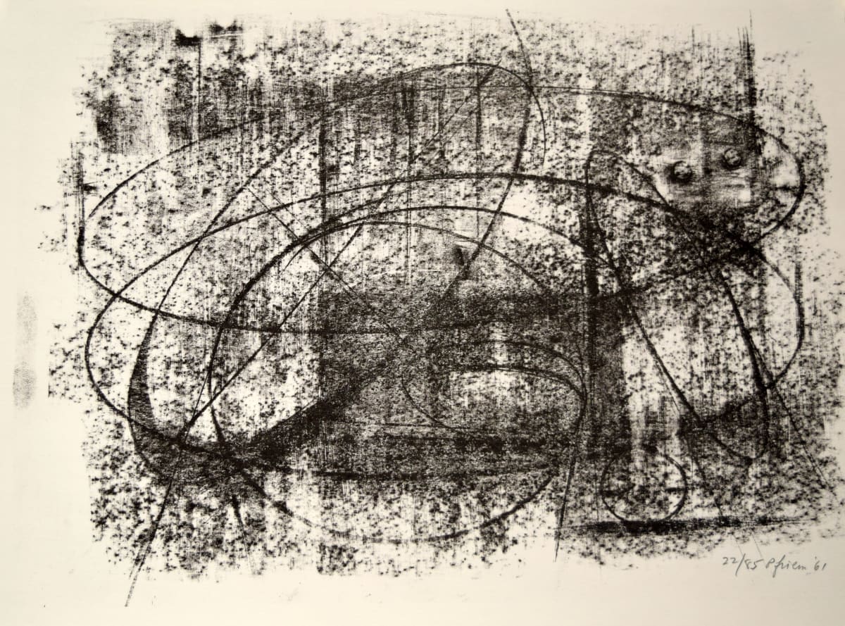 Rubbing #4 by Bernard Pfriem 