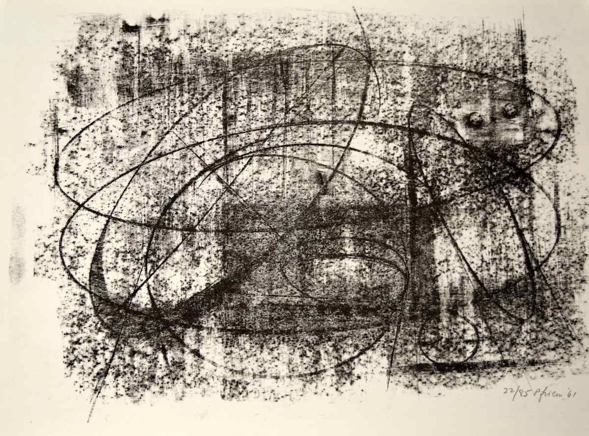 Rubbing #4 by Bernard Pfriem, Image 1.