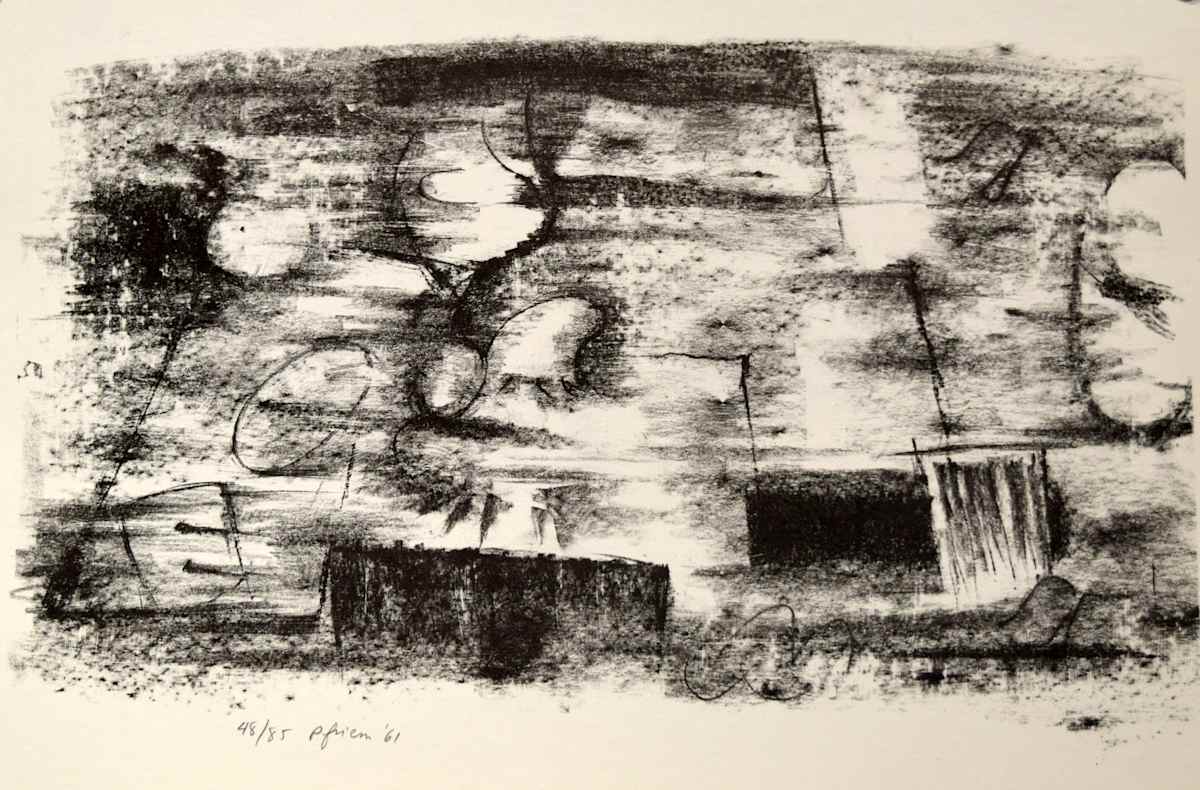 Rubbing #5 by Bernard Pfriem, Image 1.
