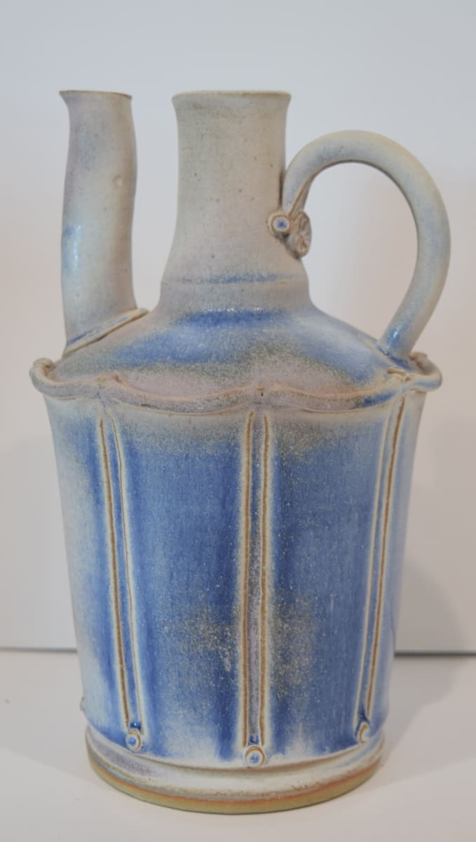 Pitcher with Tall Spout by Dorothy Pulsifer  Image: Blue Pitcher