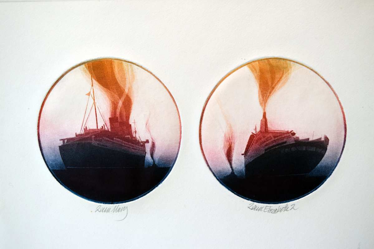 Queen Mary Queen Elizabeth 2 by Donald Stoltenberg, Image 5.