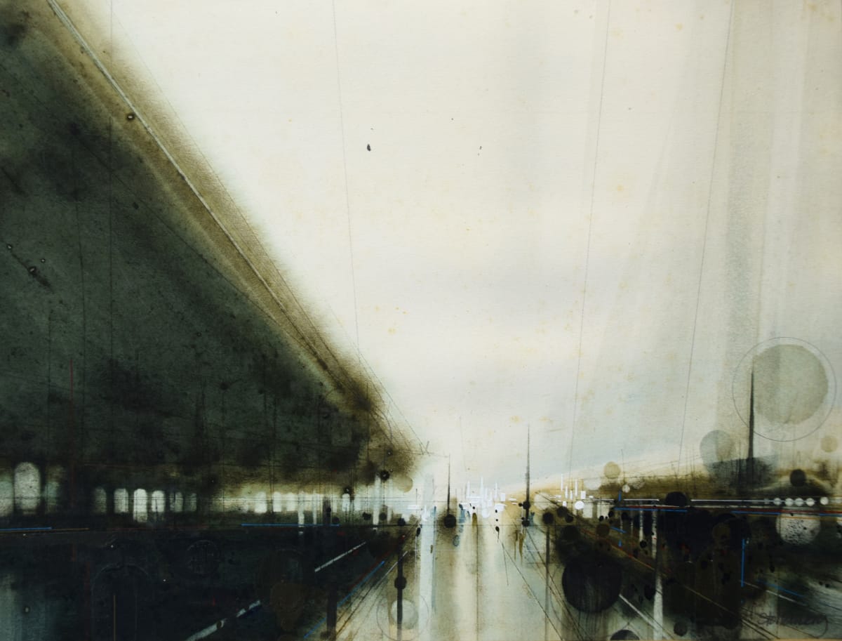 Railyard Study by Donald Stoltenberg  Image: Railyard Study by Donald Stoltenberg