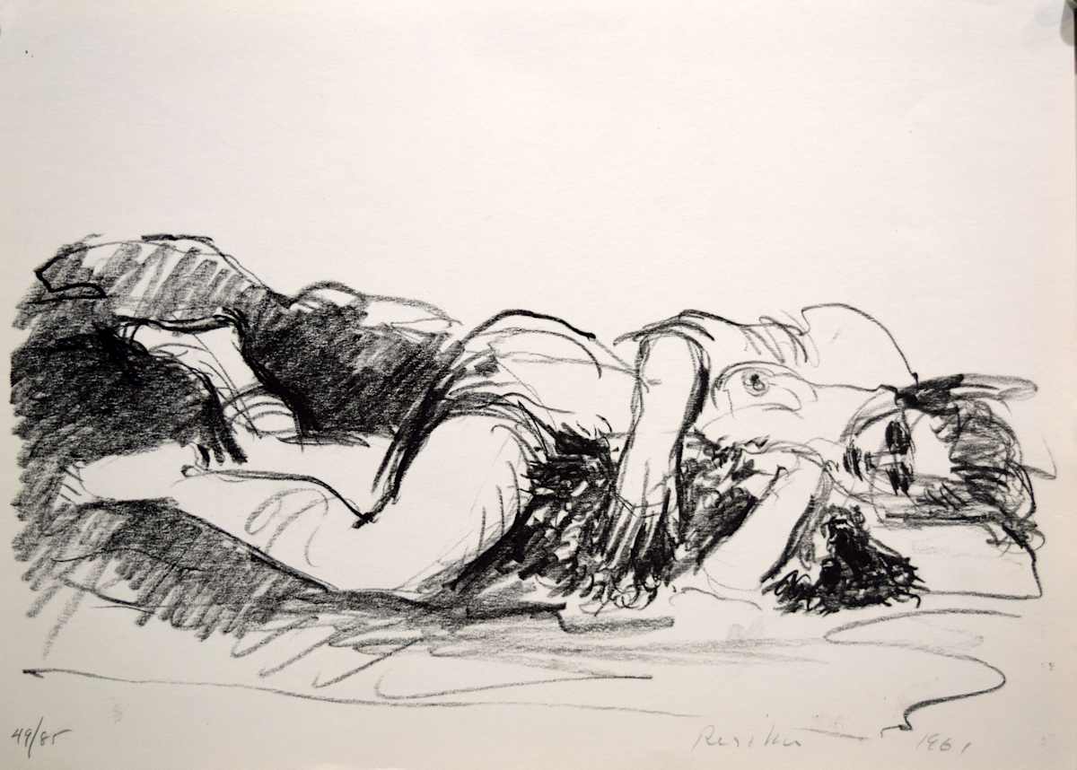 Nymph and Poodle by Paul Resika, Image 1.