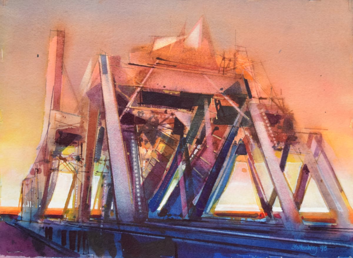 Rolling Bridge Study #1 by Donald Stoltenberg  Image: Rolling Bridge Study #1 by Donald Stoltenberg