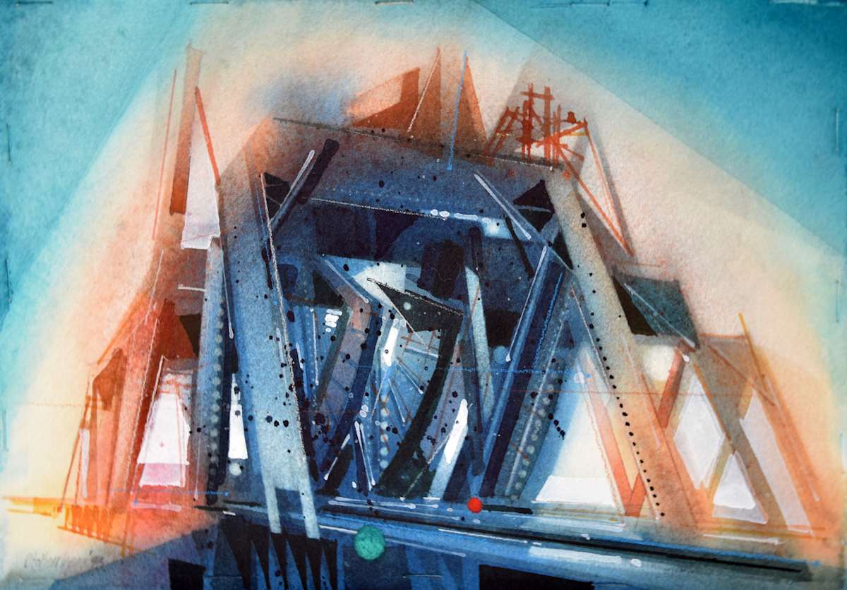 Rolling Bridge Study #3 by Donald Stoltenberg, Image 2.
