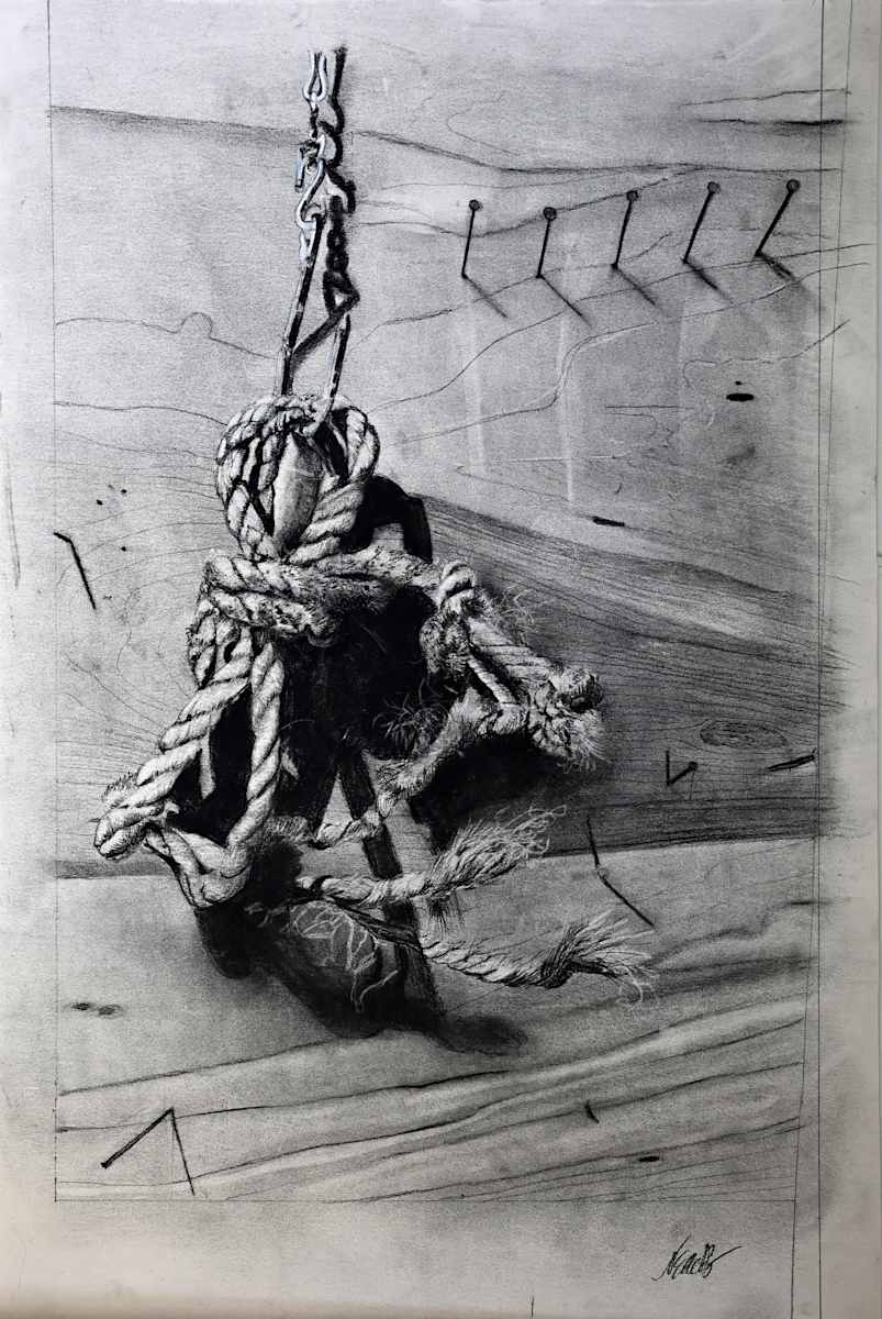 Rope (Study) by Nancy McCadden O'Brien, Image 2.
