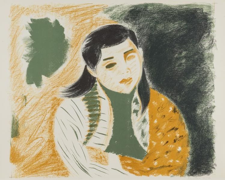 Portrait of a Girl by Jim Brustlein 