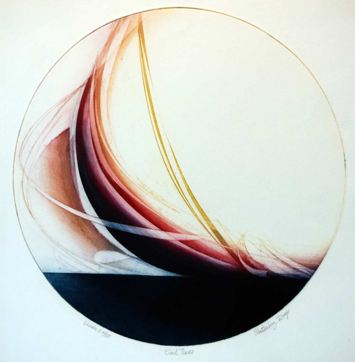 Sail Tondo by Donald Stoltenberg, Image 4.