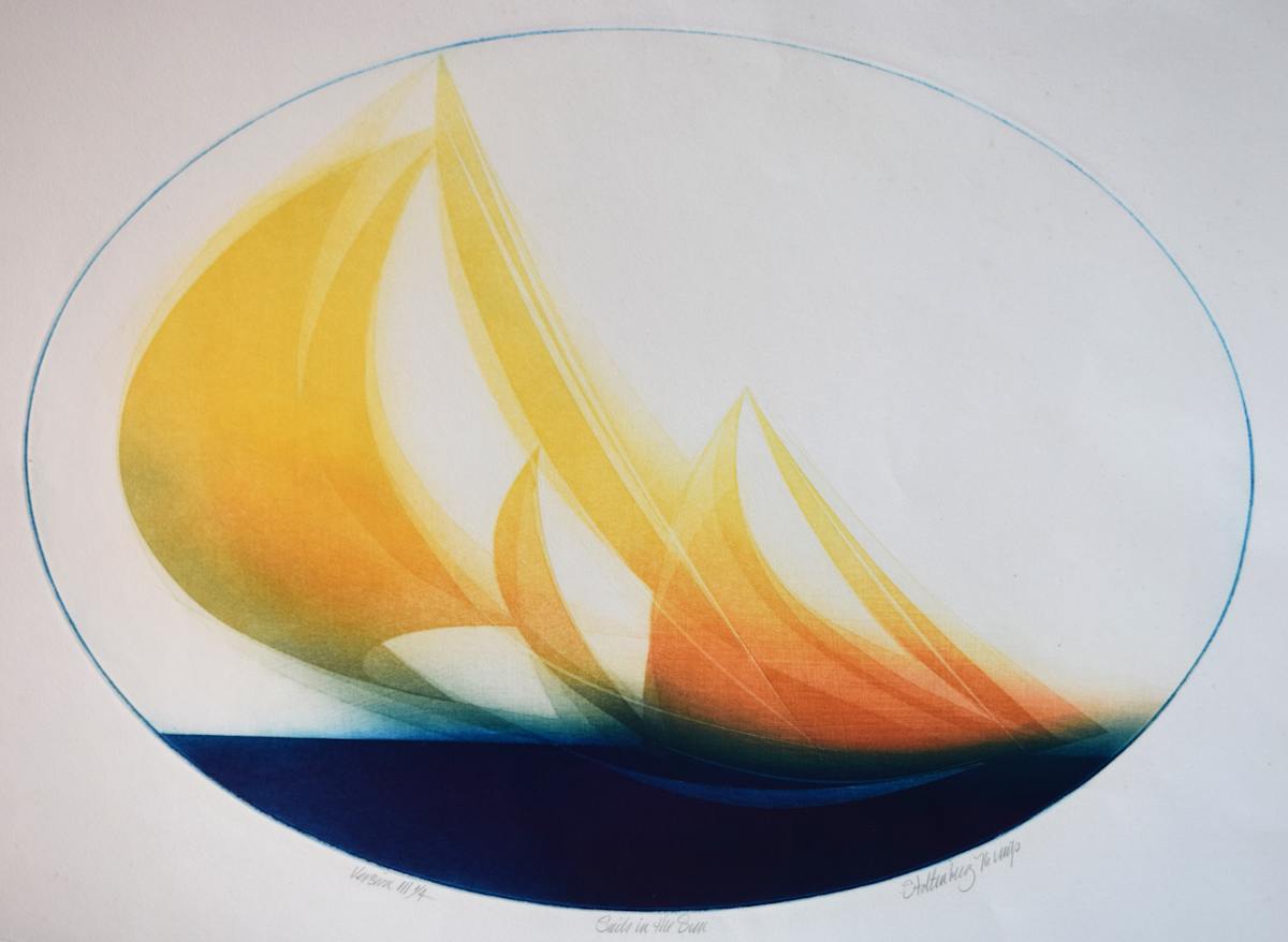 Sails in the Sun by Donald Stoltenberg  Image: Sails in the Sun by Donald Stoltenberg