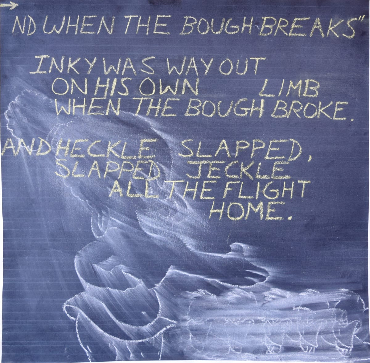 Inky and the Baldheads by Gary Simmons  Image: Inky and the Baldheads