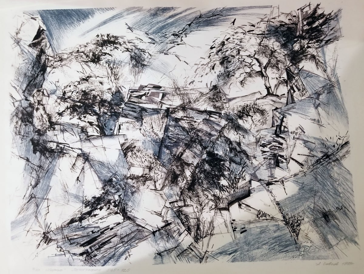 Mountain Pass by Aleksandr Sivkov 