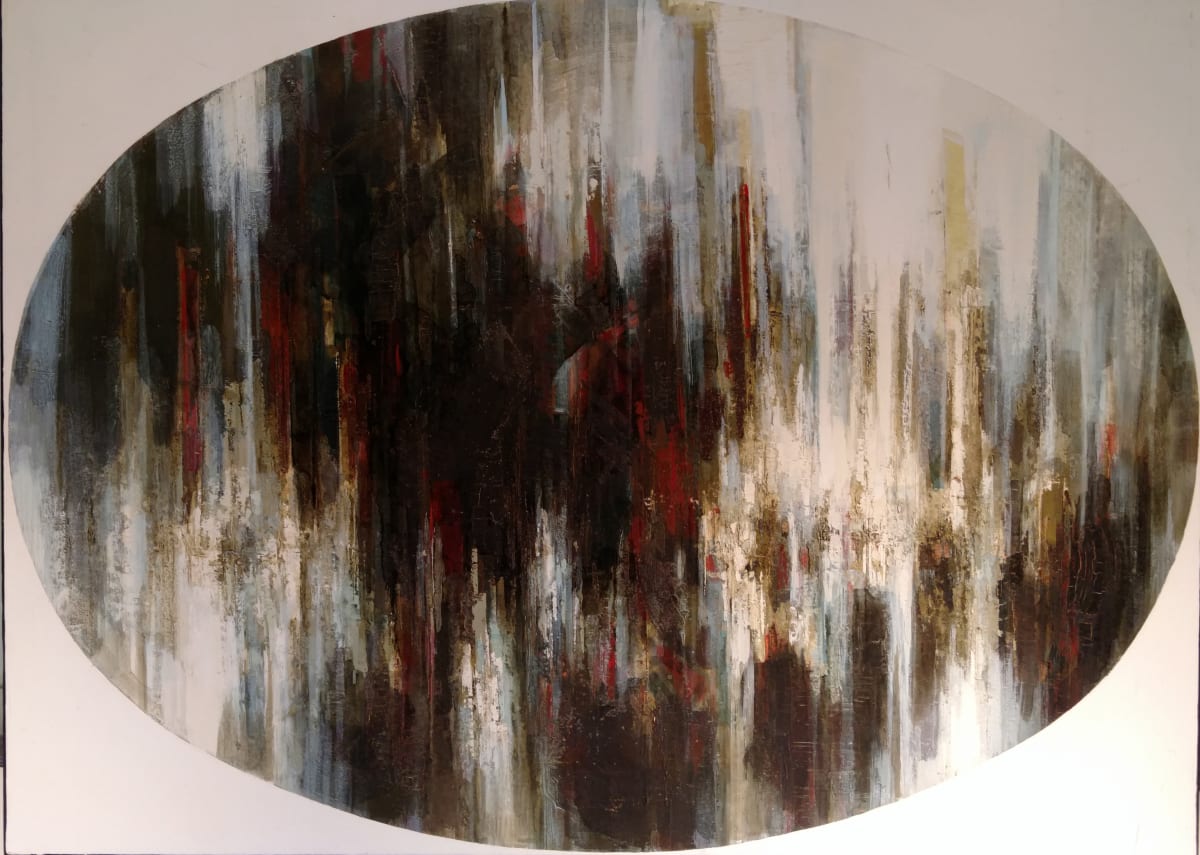 Untitled (Cityscape) by Donald Stoltenberg, Image 1.