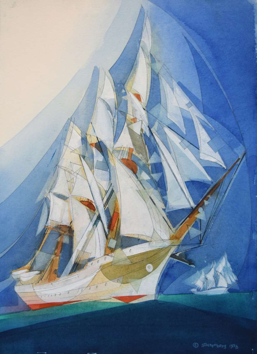 Tall Sails by Donald Stoltenberg, Image 3.