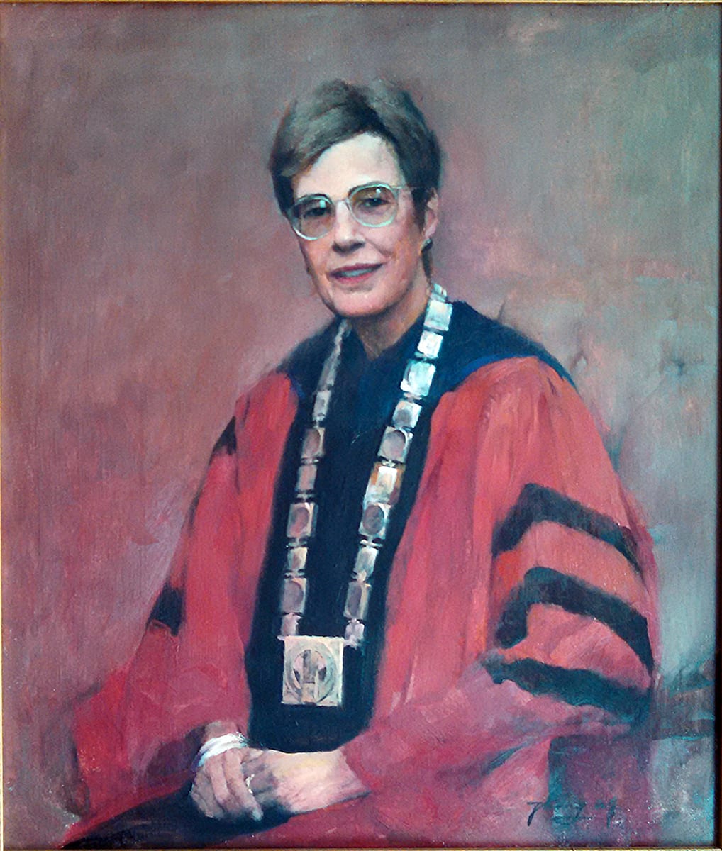 President Adrian Tinsley by Hong Nian Zhang 