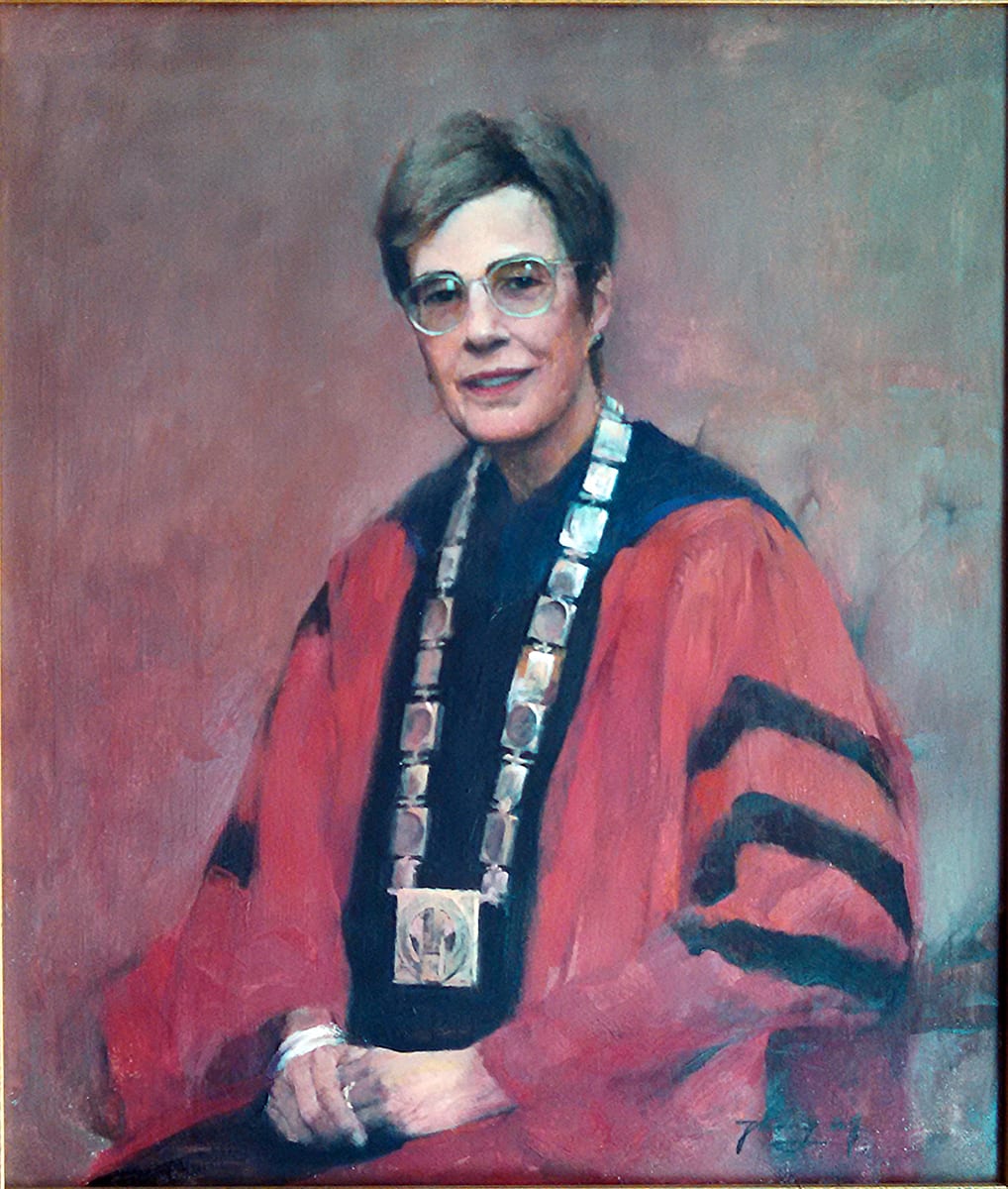 President Adrian Tinsley by Hong Nian Zhang 