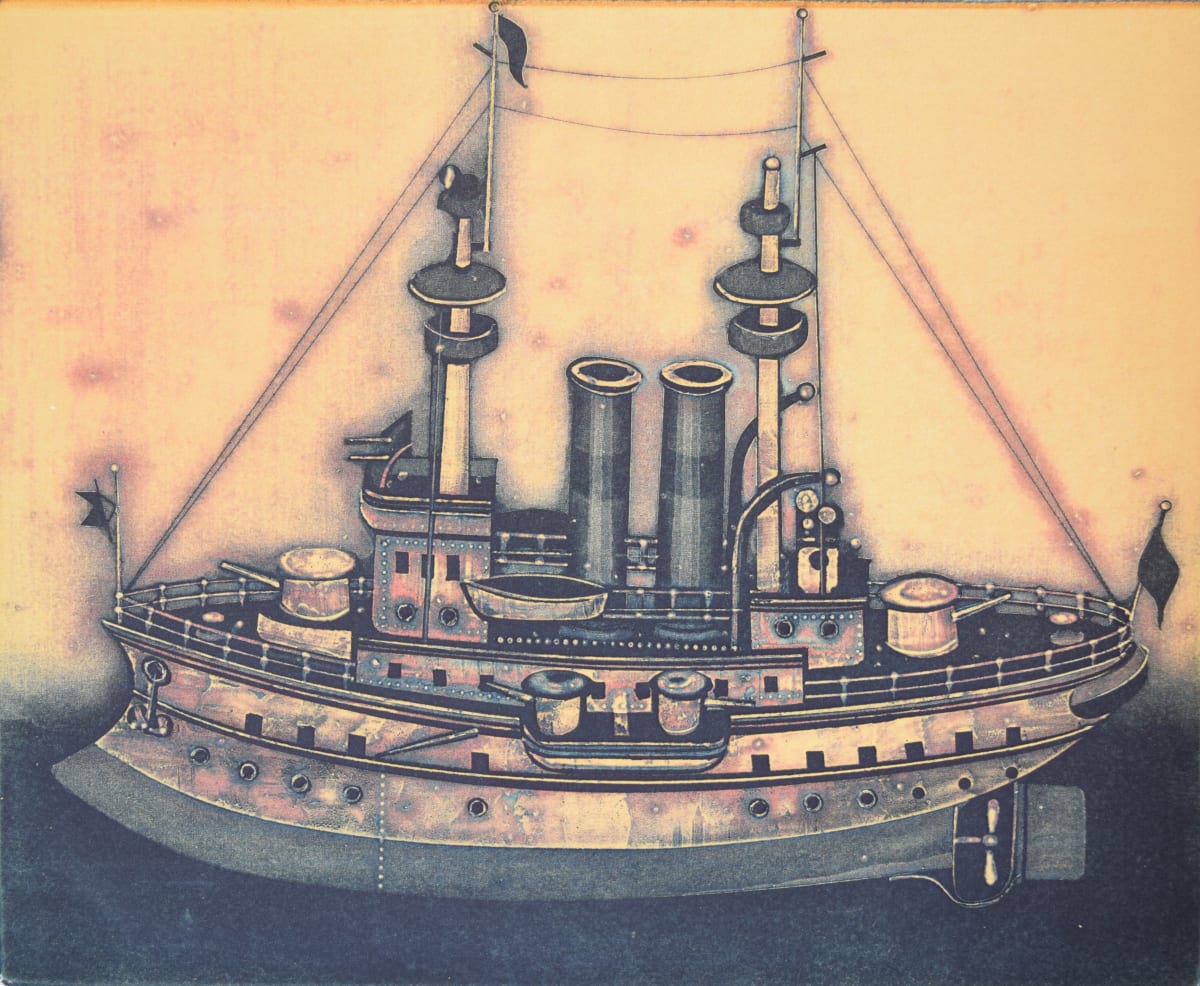 Toy Battleship by Donald Stoltenberg  Image: Toy Battleship by Donald Stoltenberg