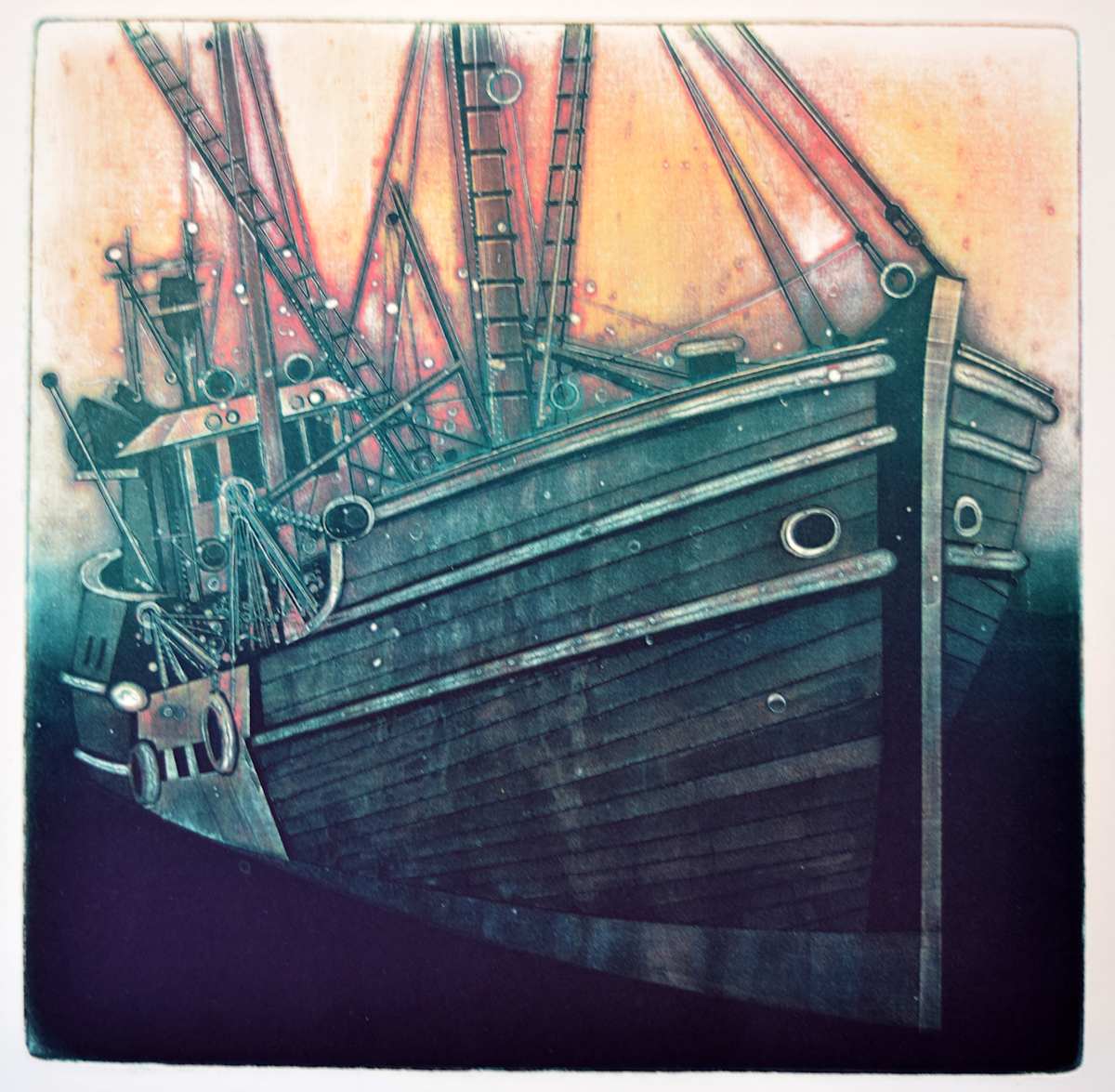 Untitled (Trawler) by Donald Stoltenberg, Image 2.