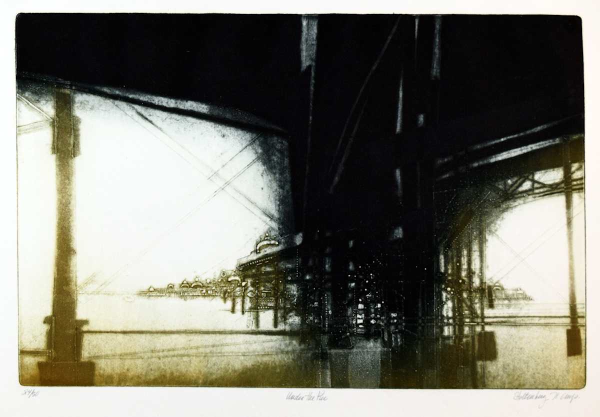 Under the Pier by Donald Stoltenberg, Image 4.