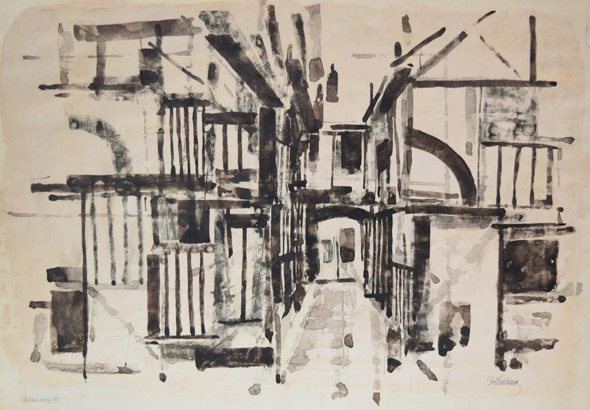 Untitled (Alley) by Donald Stoltenberg, Image 2.