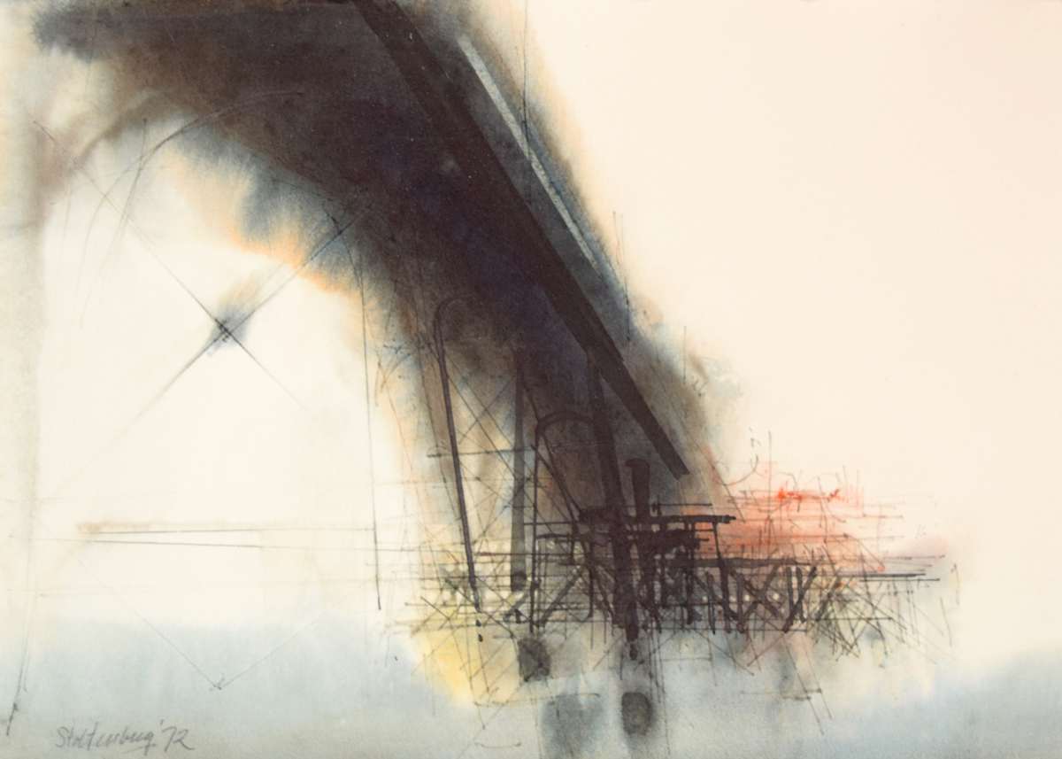 Untitled (Pier Study) by Donald Stoltenberg, Image 2.