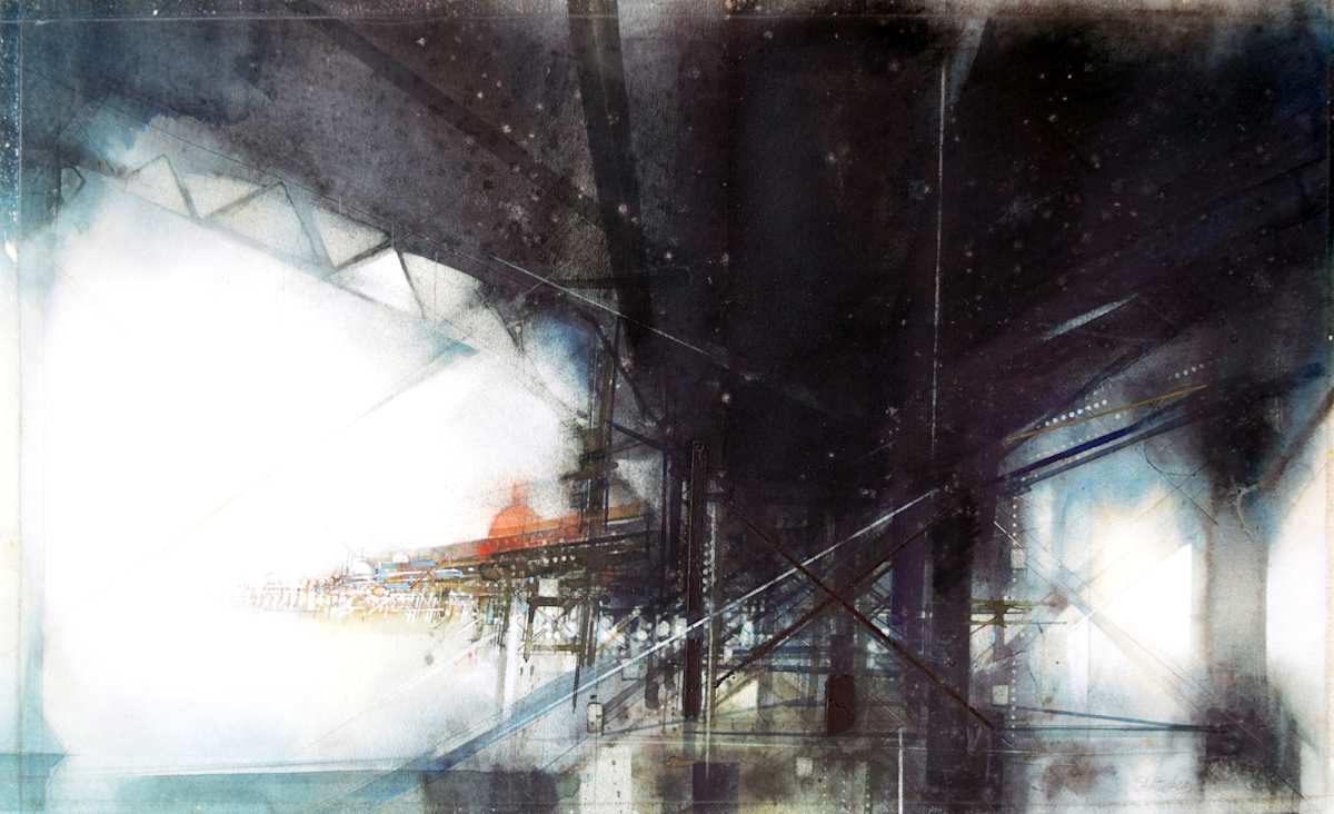 Untitled (Pier) by Donald Stoltenberg, Image 1.