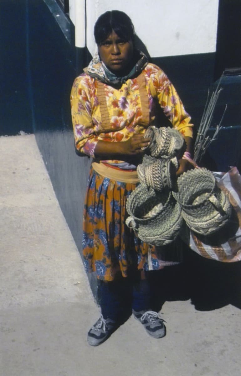 Basket Vendor San Raphael by Robert Ward 