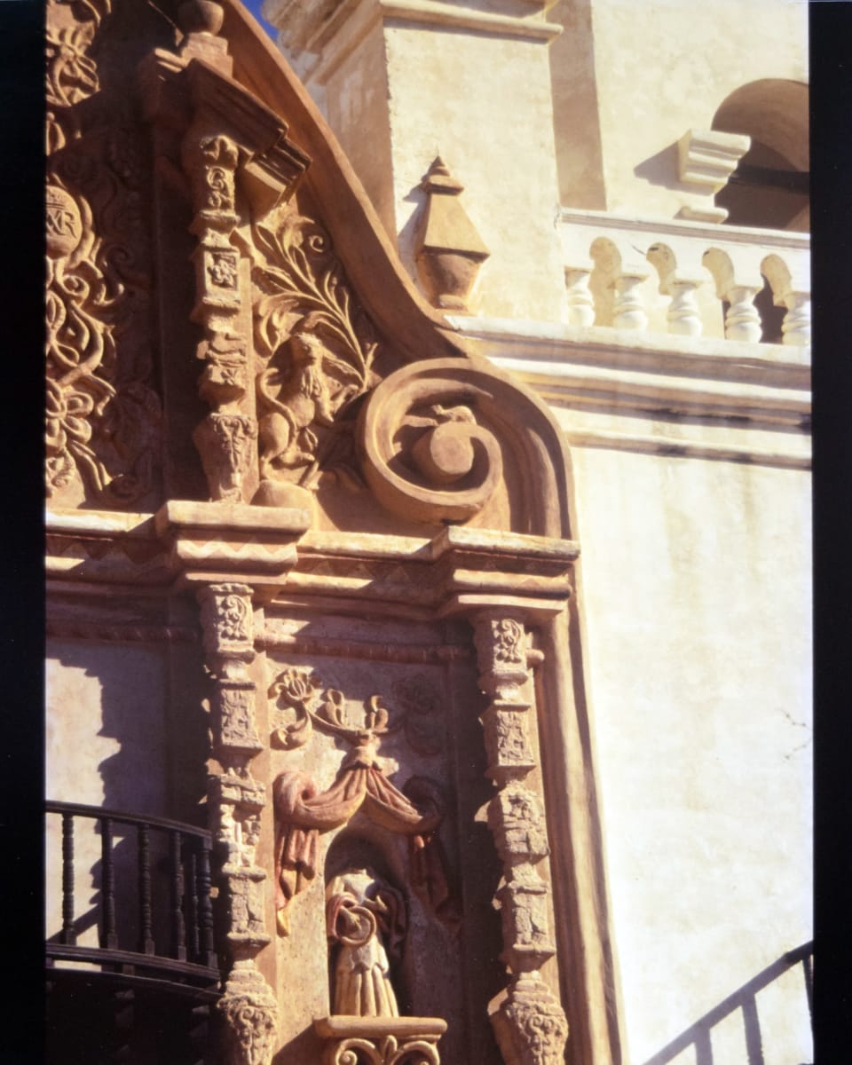Facade, Mission San Xavier del Bac by Robert Ward 