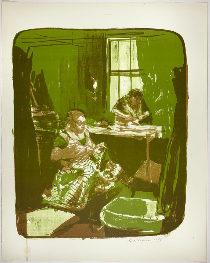 Garment Workers by Burt Silverman 