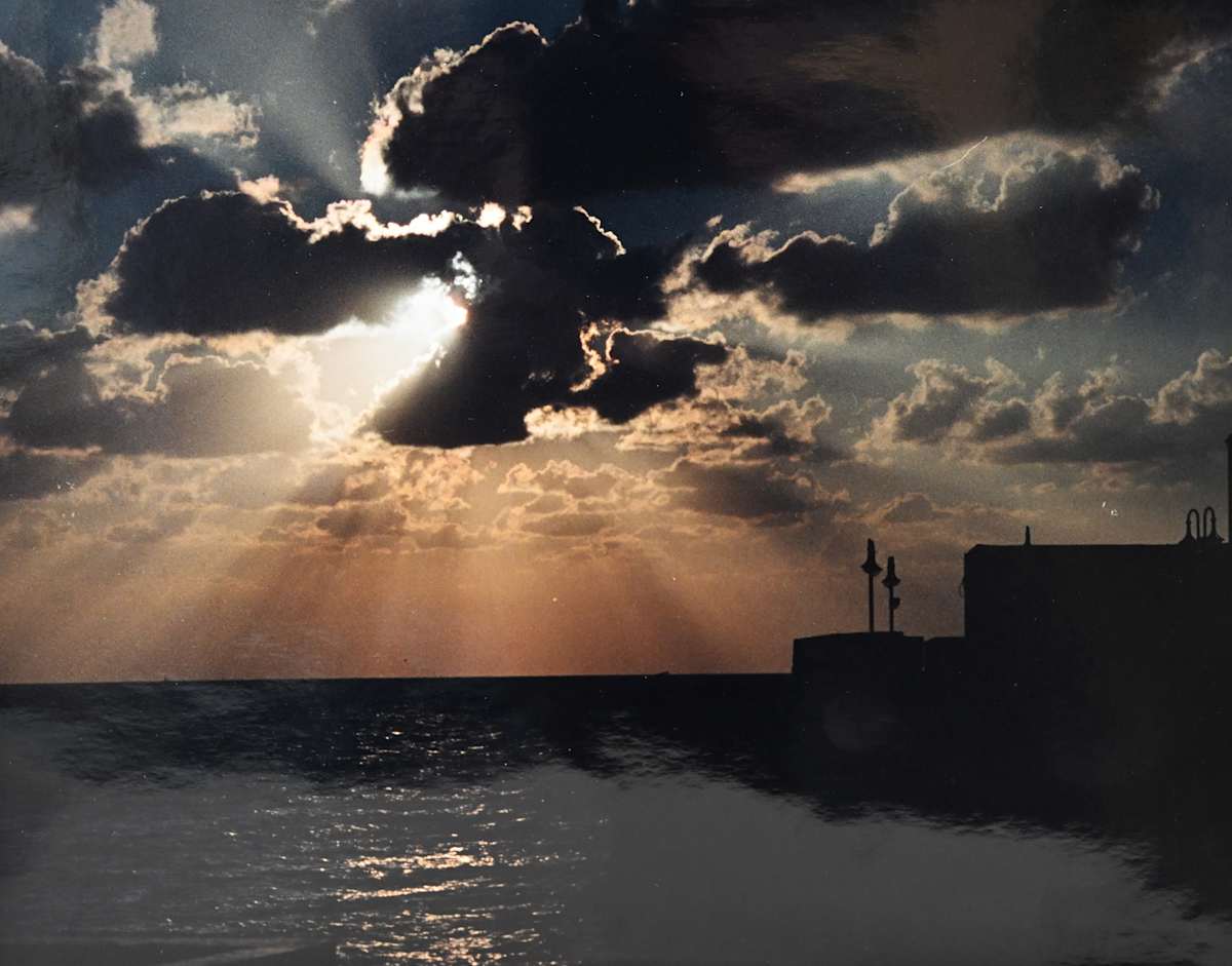 Israeli Sunset, Acco by Anne D. Greenbaum, Image 1.