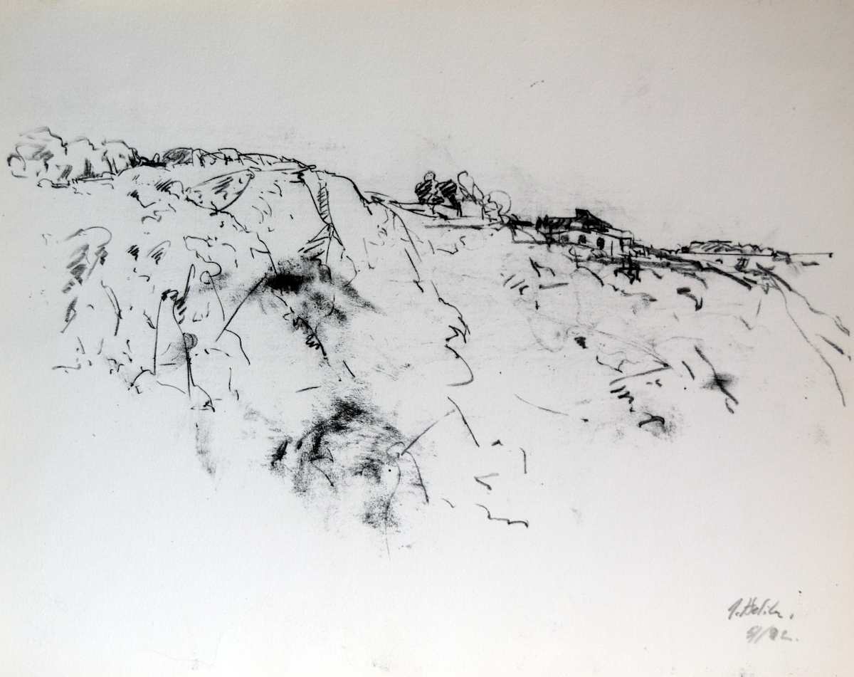 Cliff by John Heliker, Image 1.