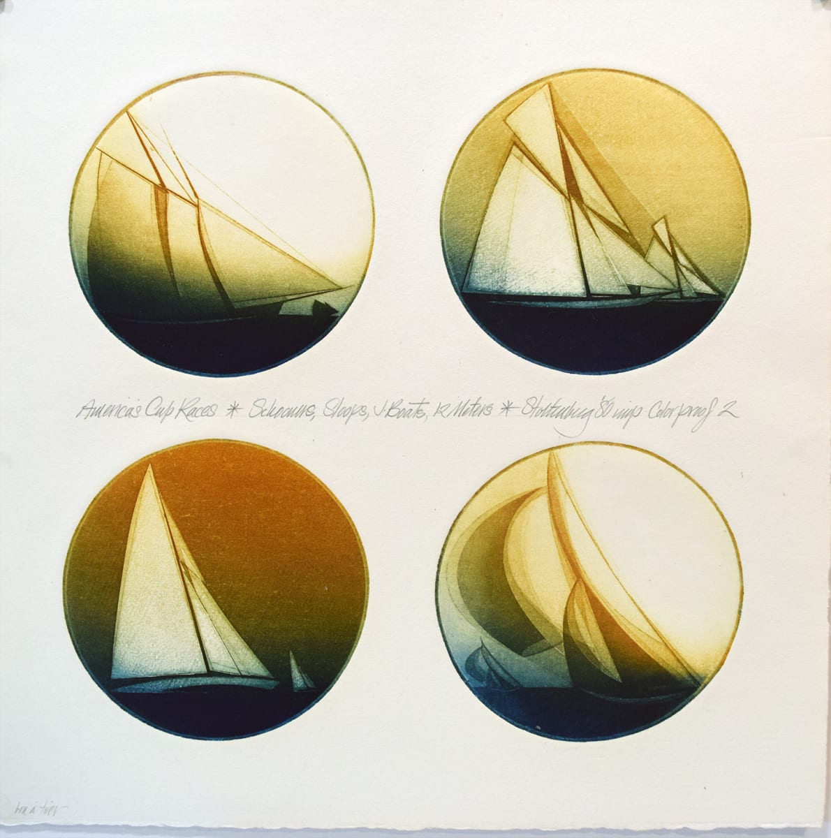 America's Cup Races by Donald Stoltenberg, Image 1.