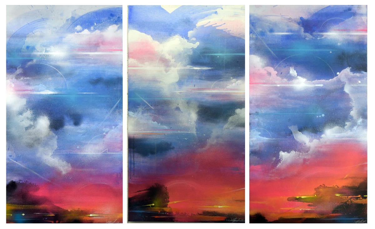Untitled (triptych) by Dana Woulfe  Image: Untitled
