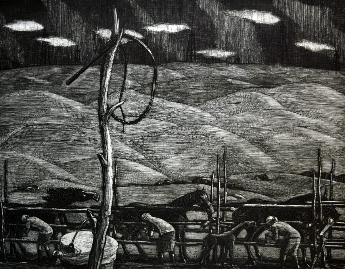 Milking Mares by Kamil Gubaydullin 