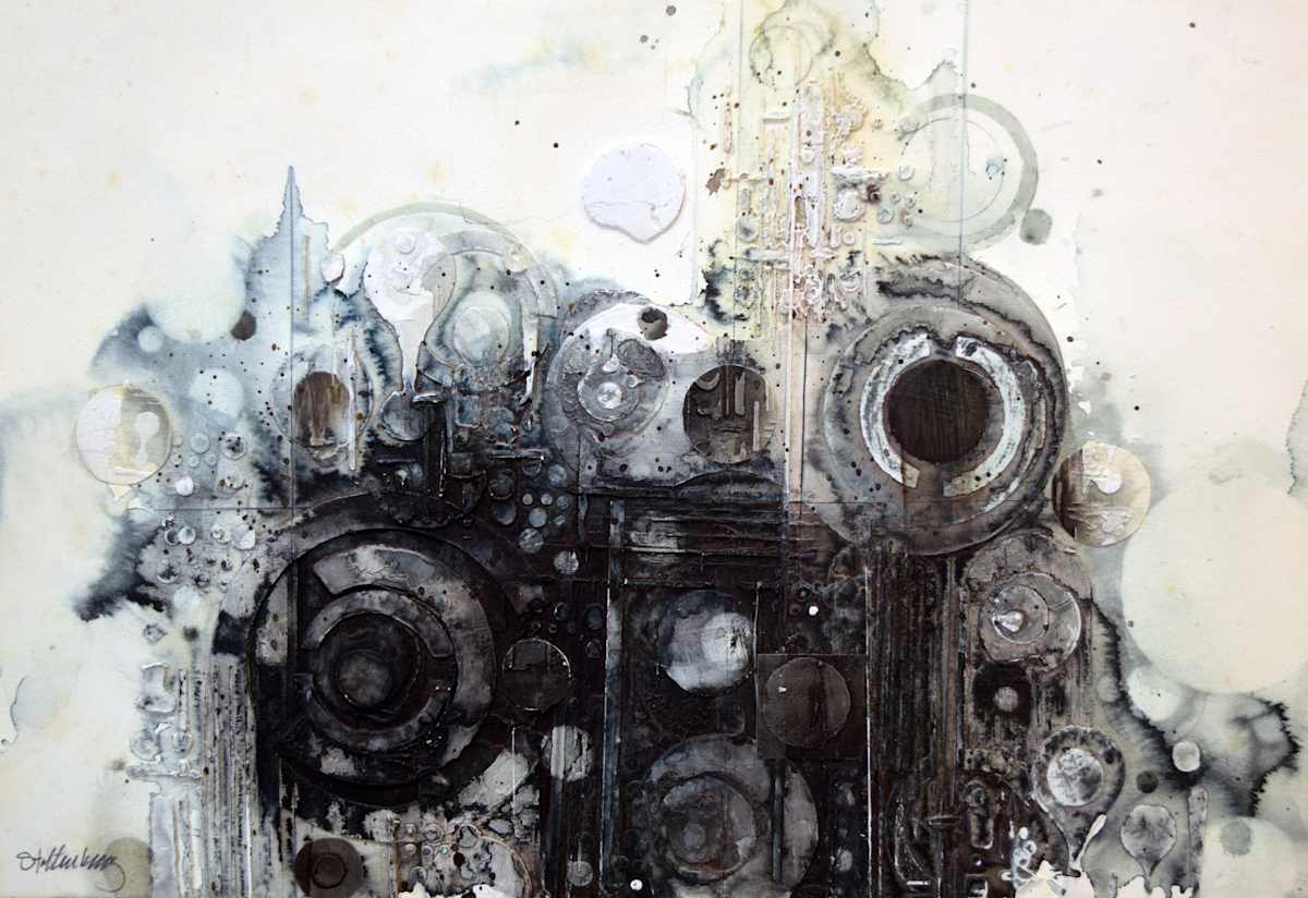 Machinery Study by Donald Stoltenberg, Image 1.
