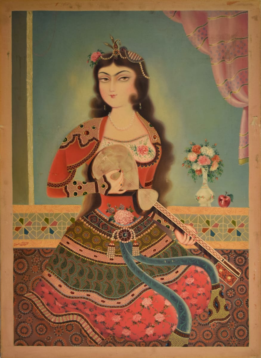 Seated Persian Woman from the collection of Anderson Gallery - BSU |  Artwork Archive