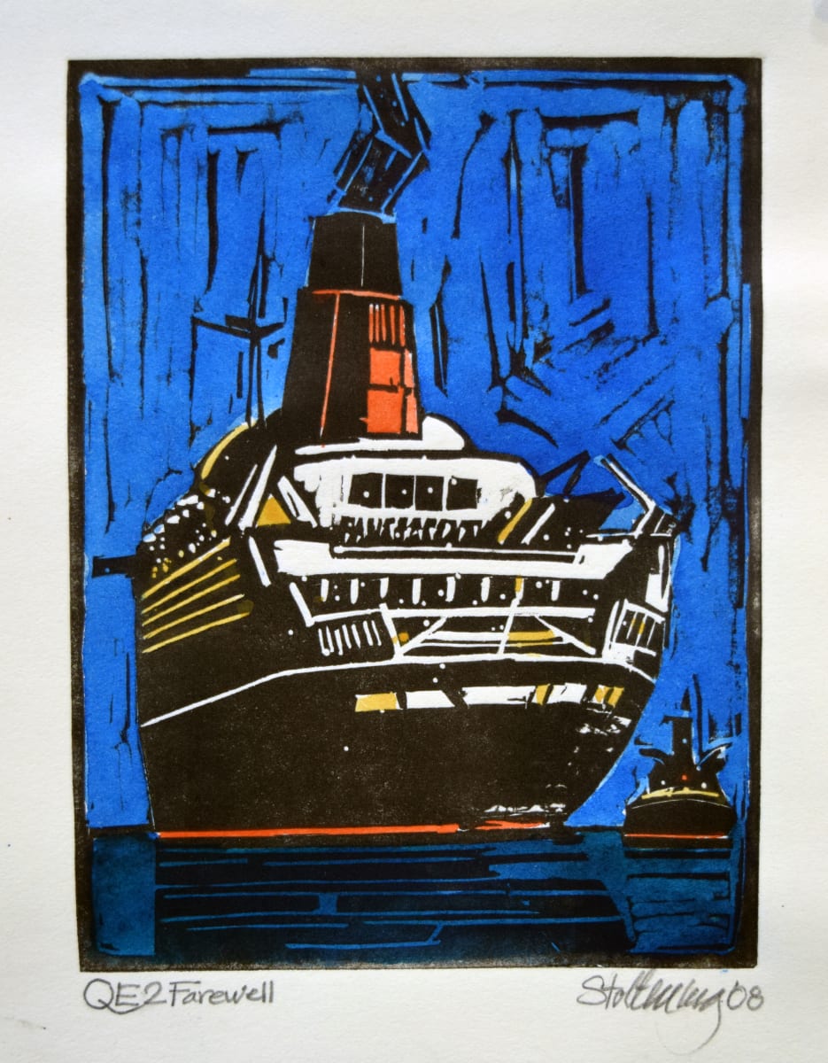 QE2 Farewell by Donald Stoltenberg  Image: QE2 Farewell by Donald Stoltenberg