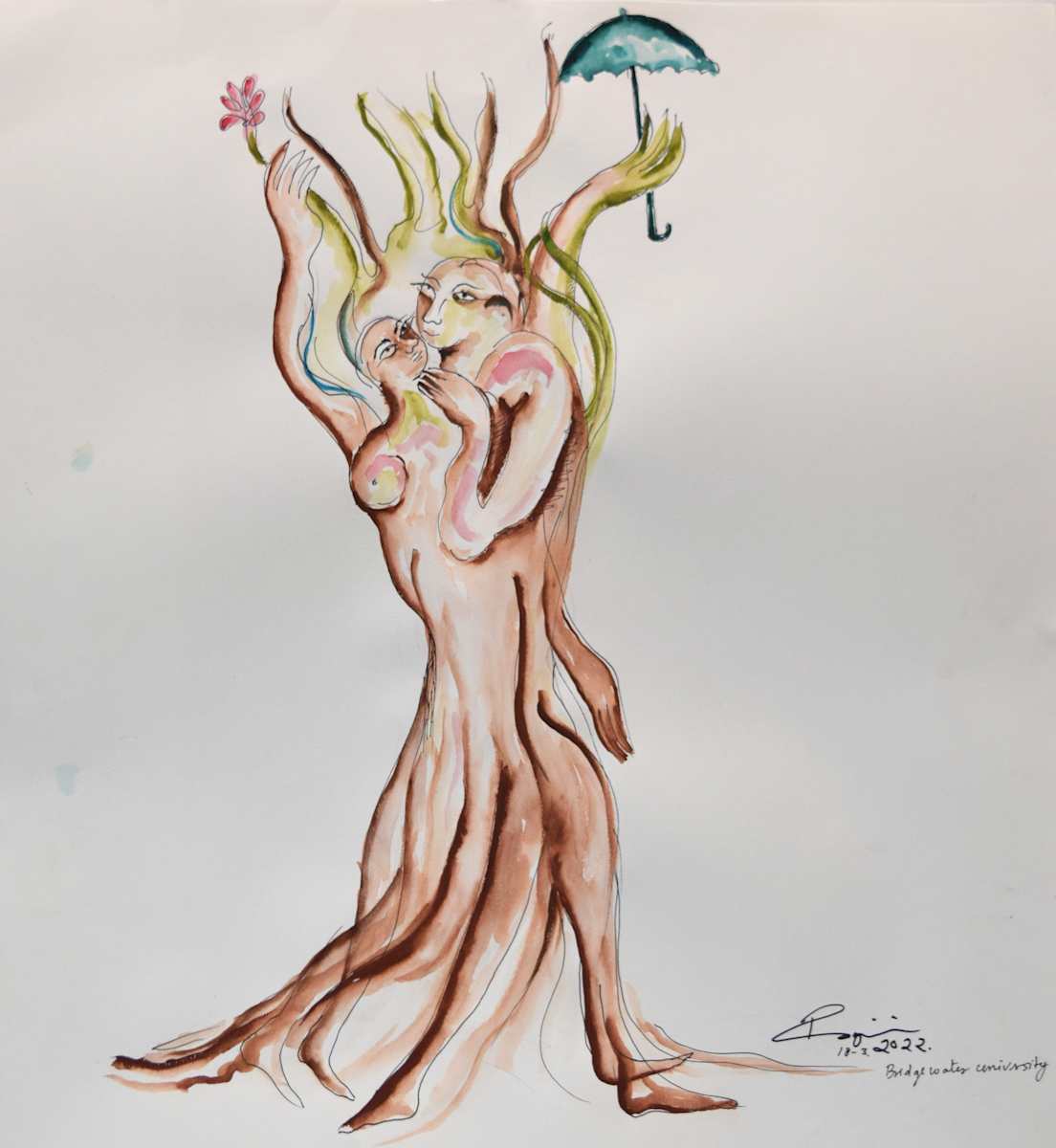 Untitled (Lovers) by Ragini Upadhyaya Grela, Image 2.
