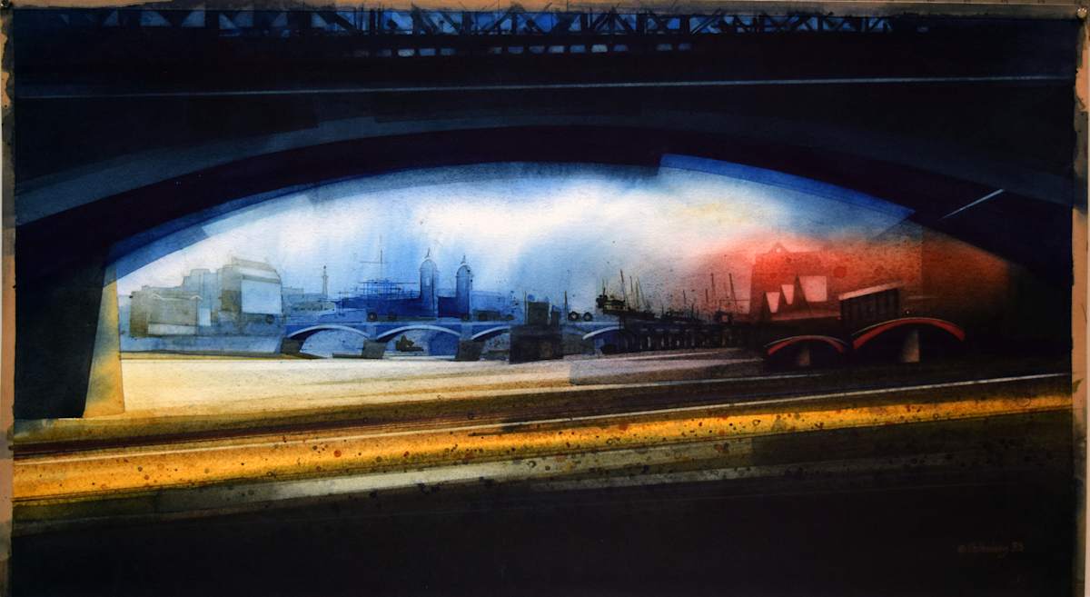 Thames River at Low Tide by Donald Stoltenberg, Image 1.