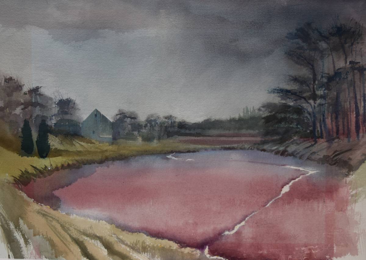 Untitled (Pond) by Unknown, Image 2.