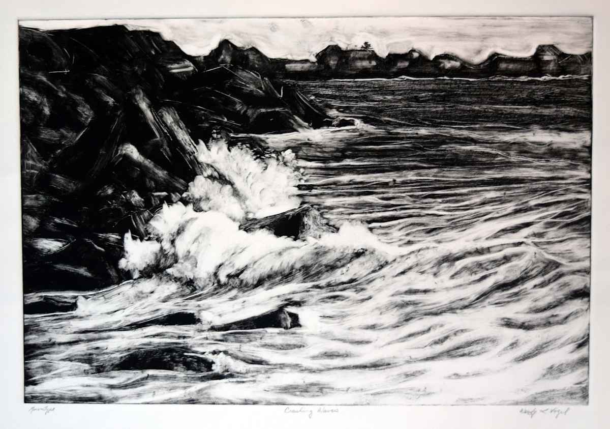 Crashing Waves by Wendy Vogel, Image 1.