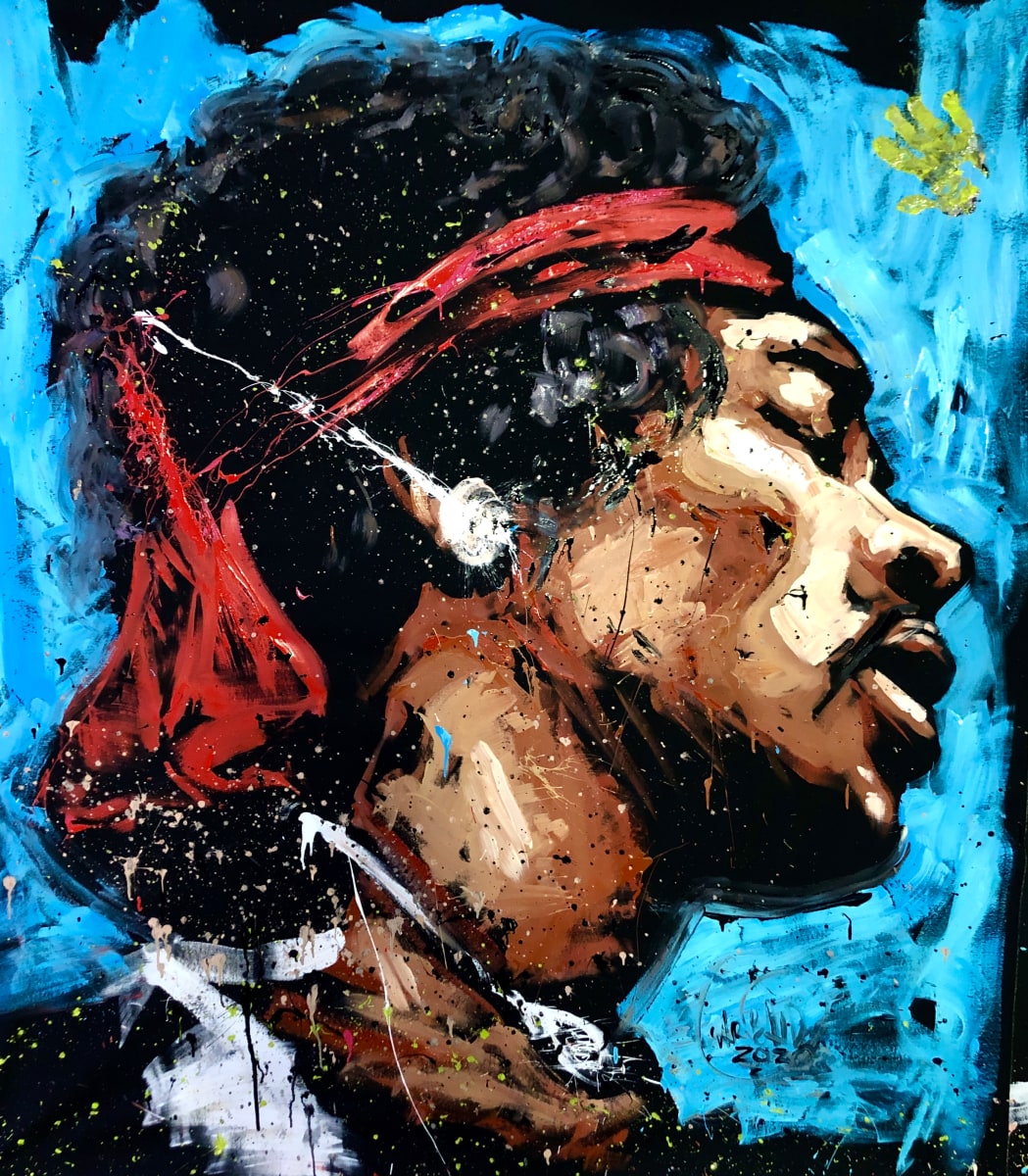 Jimi Hendrix by David Garibaldi 