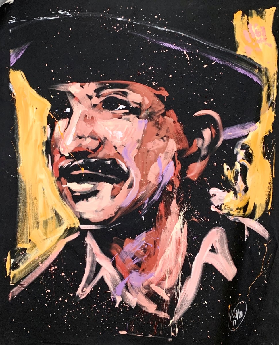 Carlos Santana - Albuquerque by David Garibaldi 