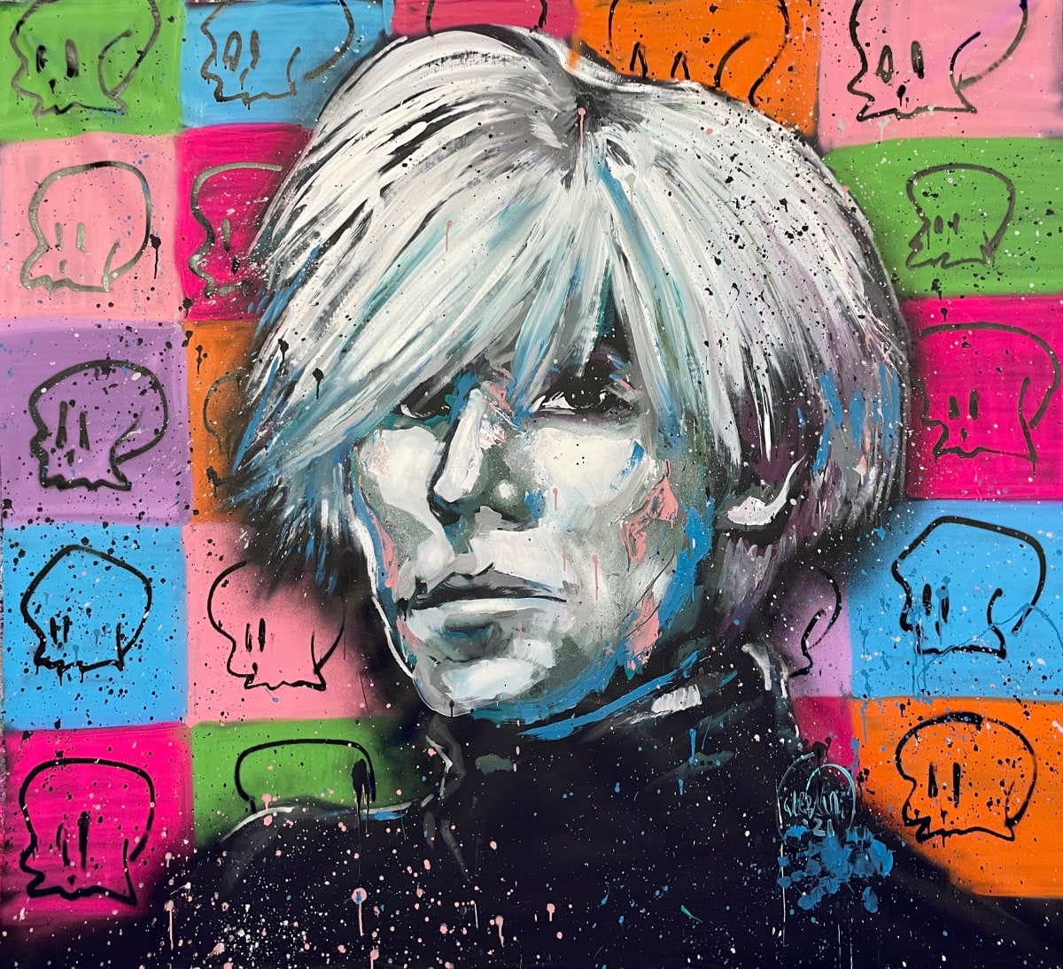 Warhol and Skulls 