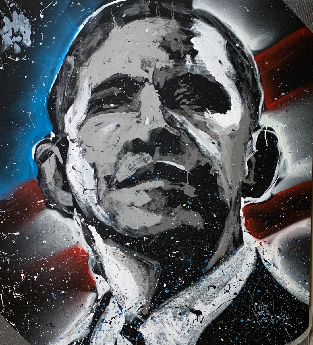 Barack Obama White House by David Garibaldi 
